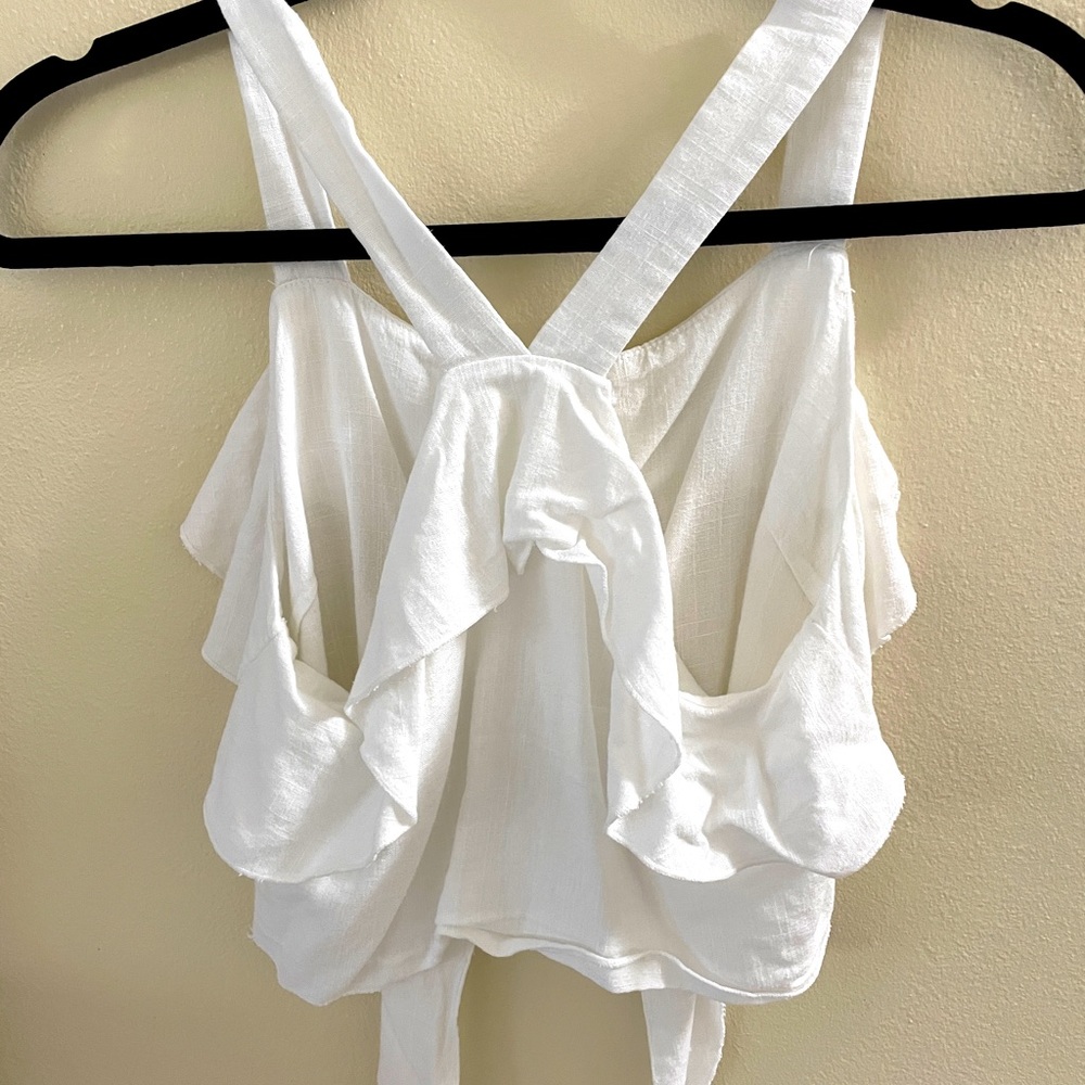 Blusa en hilo corta